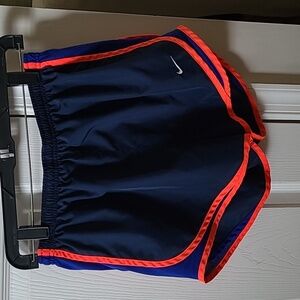 Nike Women's Navy/Orange Running Shorts Size M
